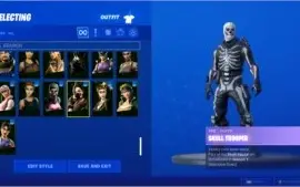 CONTA FORTNITE COM GLOW, GALAXY, IKONIK, TEMPORADA 3 A 10
