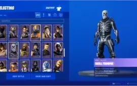 CONTA FORTNITE COM GLOW, GALAXY, IKONIK, TEMPORADA 3 A 10