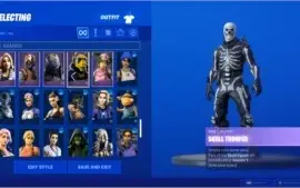 CONTA FORTNITE COM GLOW, GALAXY, IKONIK, TEMPORADA 3 A 10