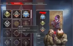 Conta Apex Legends level 52 | 54 skins lendarias