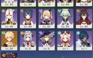 GENSHIN AR25 - ALBEDO + JEAN + RAZOR + XINGQIU