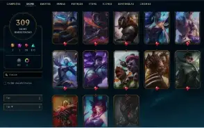 CONTA LOL TODOS OS CAMPEÕES E MAIS DE 300 SKINS PROMOÇÃO