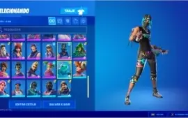 Conta Fortnite com skin da Season 2+Salve O Mundo+2100VBucks