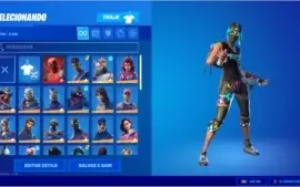 Conta Fortnite com skin da Season 2+Salve O Mundo+2100VBucks