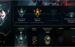 conta lvl 109 elo platina 2
