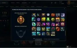 Conta de LOL Platina 3 - PARANDO DE JOGAR.