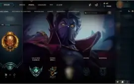 Conta de LOL Platina 3 - PARANDO DE JOGAR.
