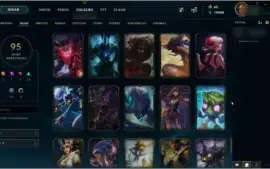 Conta de LOL Platina 3 - PARANDO DE JOGAR.