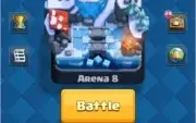 CONTA CLASH ROYALE LVL 8 ARENA 8 + TROCA DE NOME