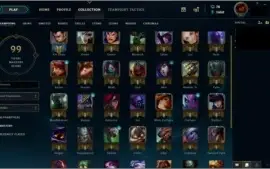 CONTA PRATA 2 (36 campeões e 9 skins)