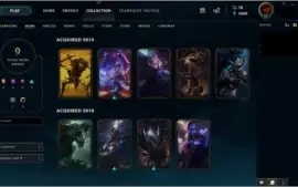 CONTA PRATA 2 (36 campeões e 9 skins)