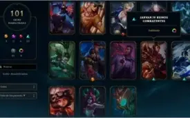 Vendo conta todos os campeões, 101 skins, Mmr Diamante V