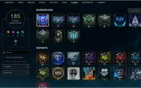 Vendo conta todos os campeões, 101 skins, Mmr Diamante V