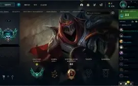 Smurf Plat 4 - 75% winrate - Zed dizimador