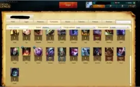 Unranked - 31 campeões - 7 skins - smurf