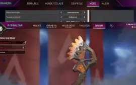 Vende-se Conta Apex legends Main gibralthar com heranca dele
