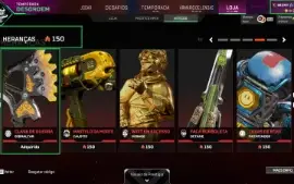 Vende-se Conta Apex legends Main gibralthar com heranca dele