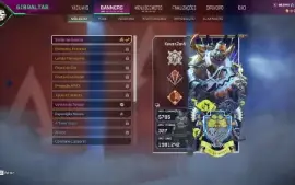 Vende-se Conta Apex legends Main gibralthar com heranca dele