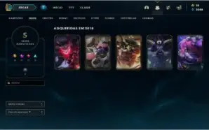 Conta Unranked (Ex Prata)- League Of Legends