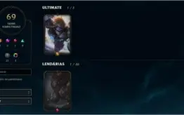 CONTA LOL EX DIAMANTE