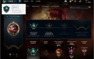 Conta platina 2 com 130 champs e 79 skins
