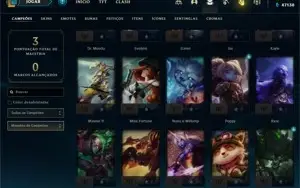 Conta FERRO 4 - Smurf LOL (league of legends) ELOMOON