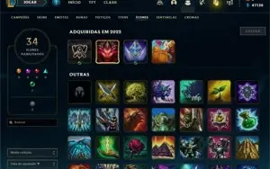 Conta FERRO 4 - Smurf LOL (league of legends) ELOMOON