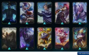Conta League of Legends mais de 1000 skins