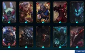Conta League of Legends mais de 1000 skins