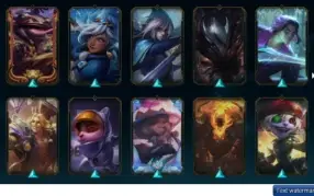 Conta League of Legends mais de 1000 skins