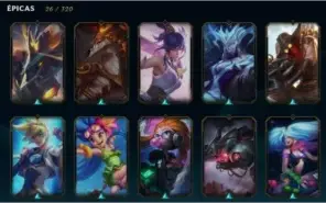 Conta League Of Legends Diamante II S9