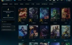 Conta FERRO 4 - LOL (league of legends) ELOMOON