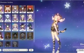 [AR36] NA Mona+Keqing(c1)+Klee+Diluc