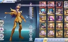 Saint Seiya Awakening - com  gemas avançadas e Livros
