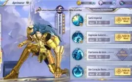 Saint Seiya Awakening - com  gemas avançadas e Livros