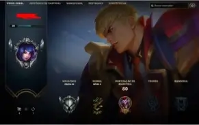 Vendo conta lol prata 3 V-10 D-10