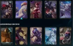 Conta Lol Platina 4
