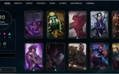 CONTA LEAGUE OF LEGENDS COM MUITAS SKINS