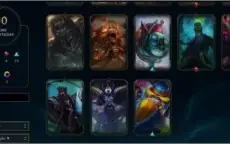 CONTA LEAGUE OF LEGENDS COM MUITAS SKINS