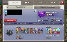Conta Clash of Clans CV9 (construções Full upadas)