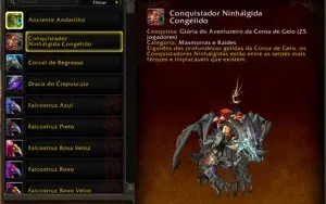 Conta de World of Warcraft