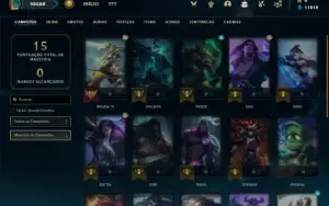 Conta diamante 2 com 24 Champs e 2 Skins