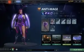 DOTA 2 - VENDA DE CONTA COM MUITOS ARCANOS E COLECTORS CACHE