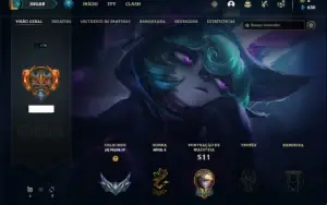 Conta 165 champs + 95 skin