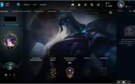 CONTA LVL 40 SMURF-PLAT 4 SEASON PASSADA -31 CHAMPS-15 SKINS
