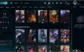 CONTA LVL 40 SMURF-PLAT 4 SEASON PASSADA -31 CHAMPS-15 SKINS