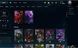 ✨ Conta LOL Season 6 Lvl 150 - 84 champions / 80 skins! ✨