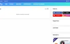 Template Blogger Noticias Modelo Editavel Promoção