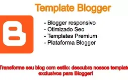 Template Blogger Noticias Modelo Editavel Promoção