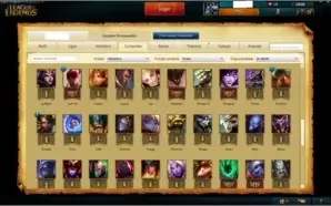 Conta Platina 1 de League of legends